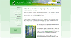 Desktop Screenshot of naturaltherapyinfo.com